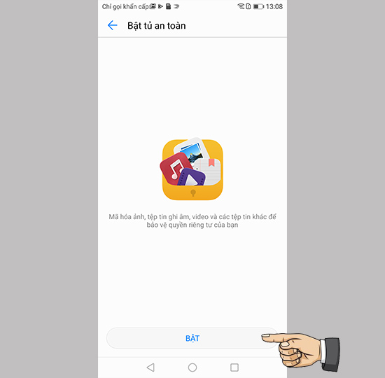 Vào tủ an toàn